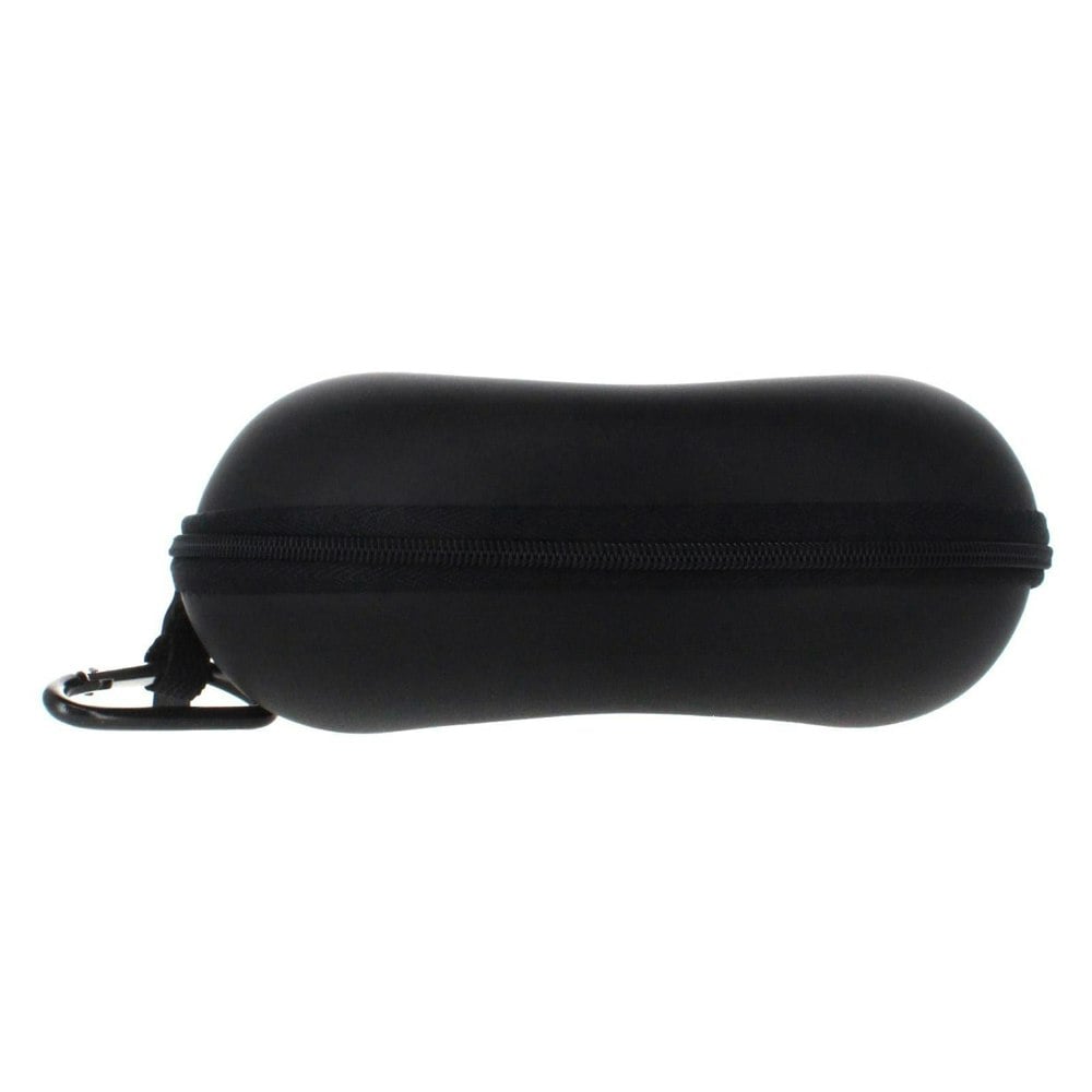 Columbia Sunglasses Case Black with Zip and Caribiner