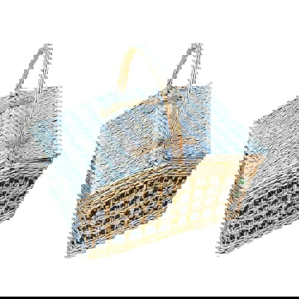 Wicker Picnic Baket with Lining