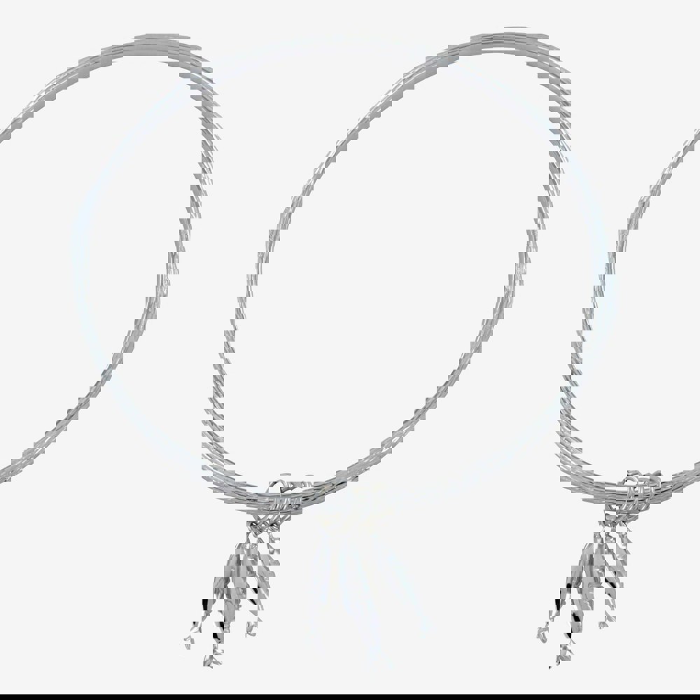 Little Fishes Sterling Silver Bangle - Reeves & Reeves