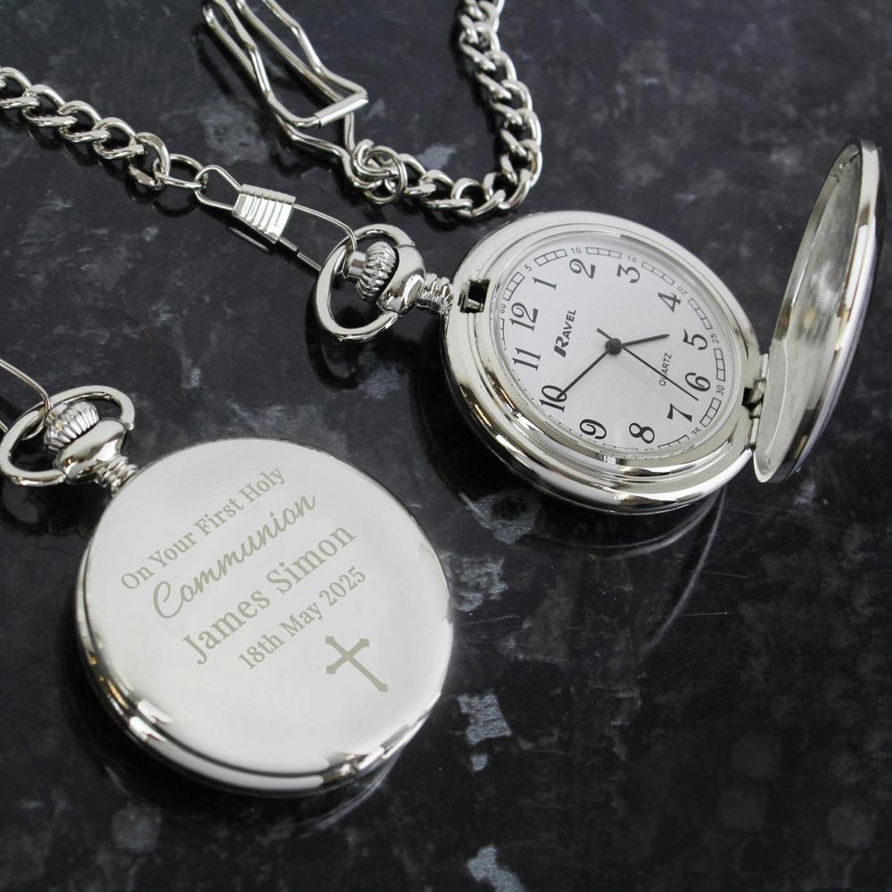 Personalised Communion Pocket Watch