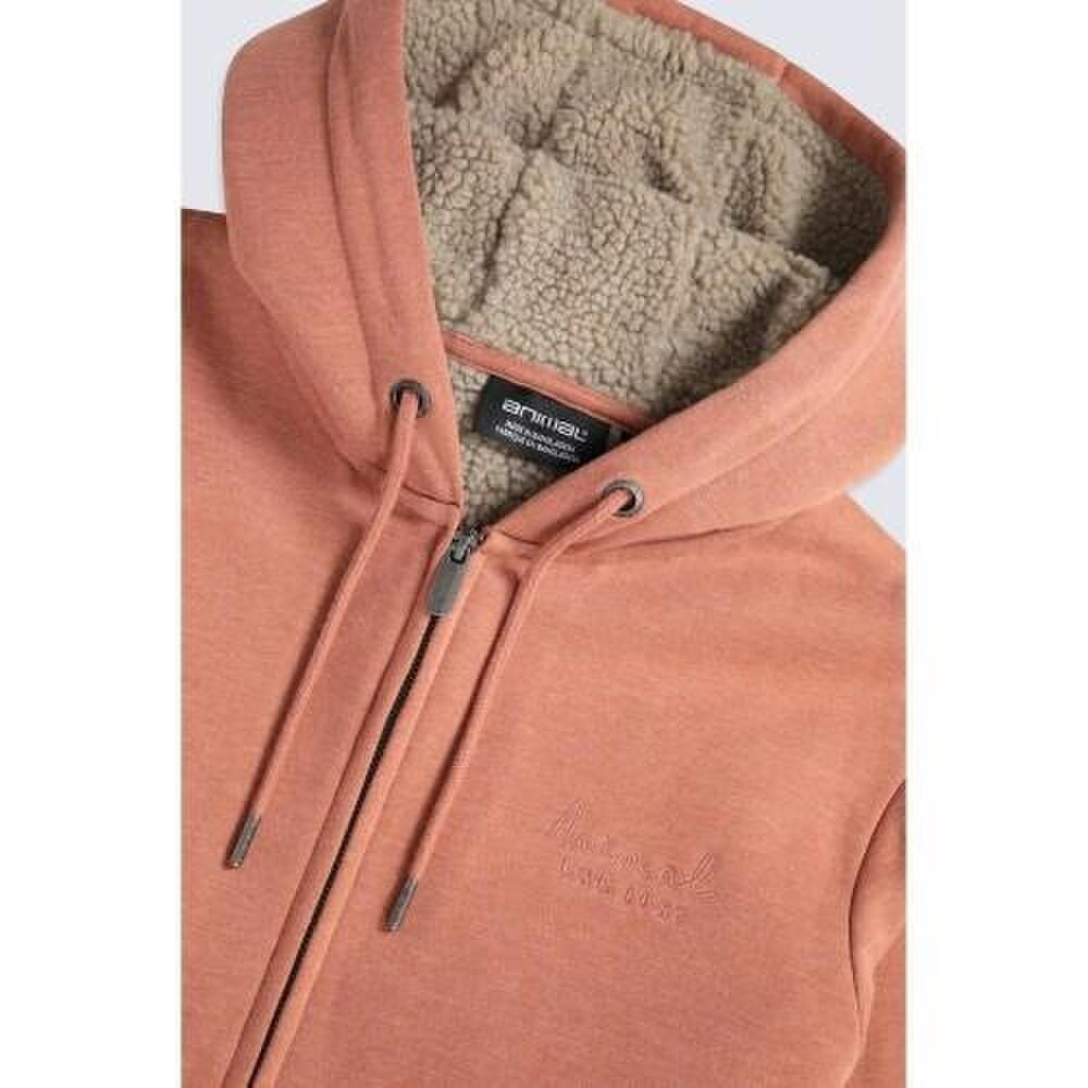 Animal Womens Zuri Full Zip Hoodie - Orange