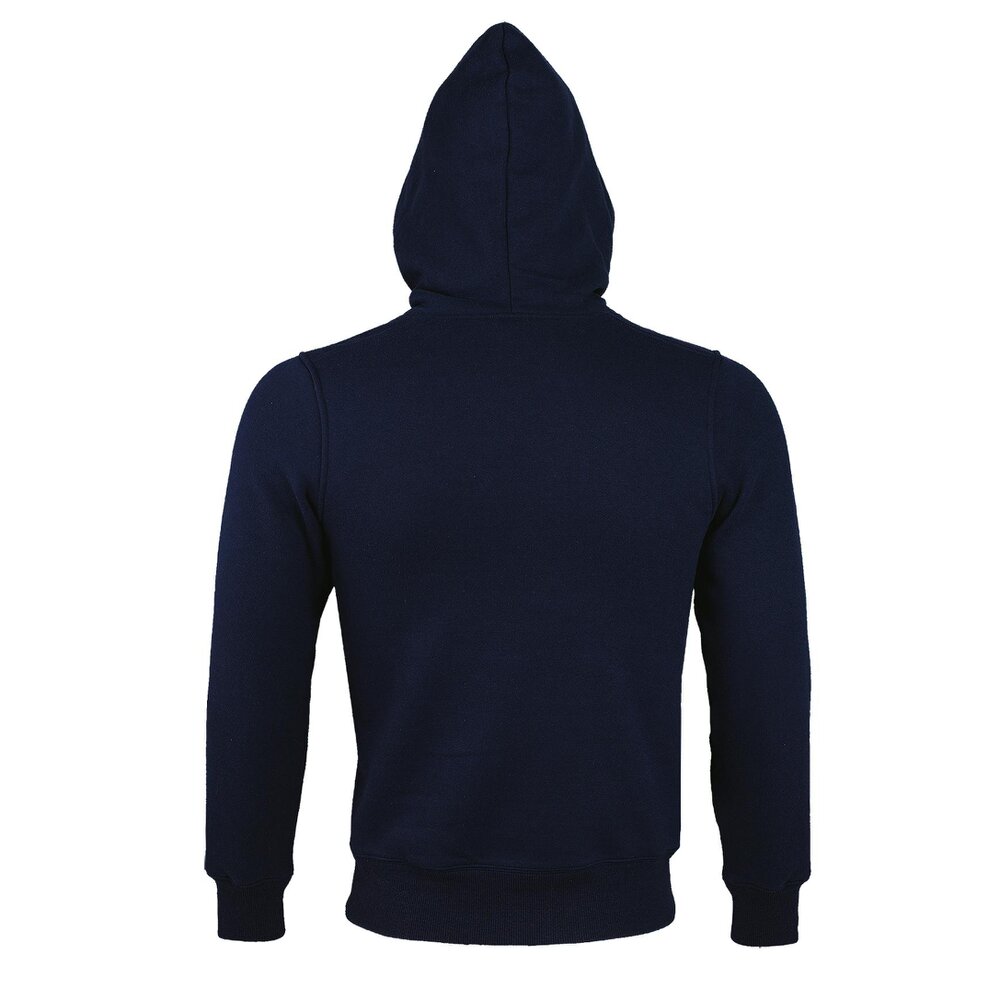 SOLS Sherpa Unisex Zip-Up Hooded Sweatshirt / Hoodie - French Navy