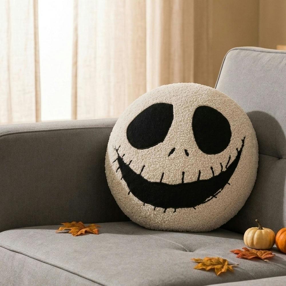 Garden Greatness Jack Skeleton Shaped Decorative Cushion