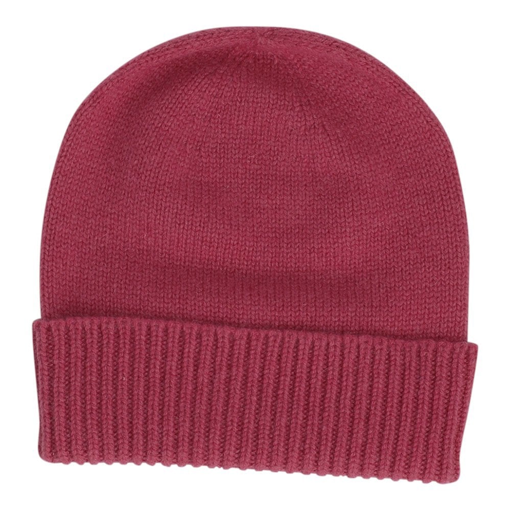 Gamble & Gunn Raspberry British Made Cashmere Beanie