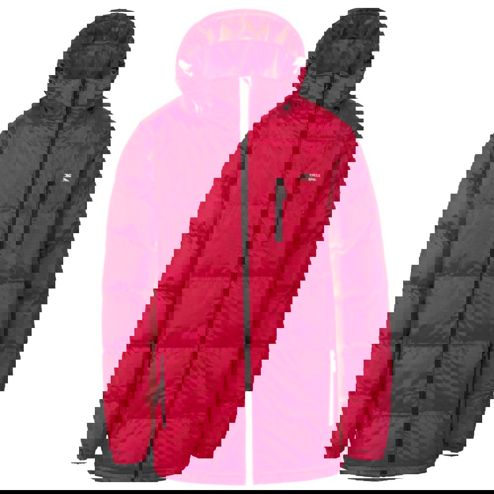 Trespass Men's Clip Padded Jacket - Red