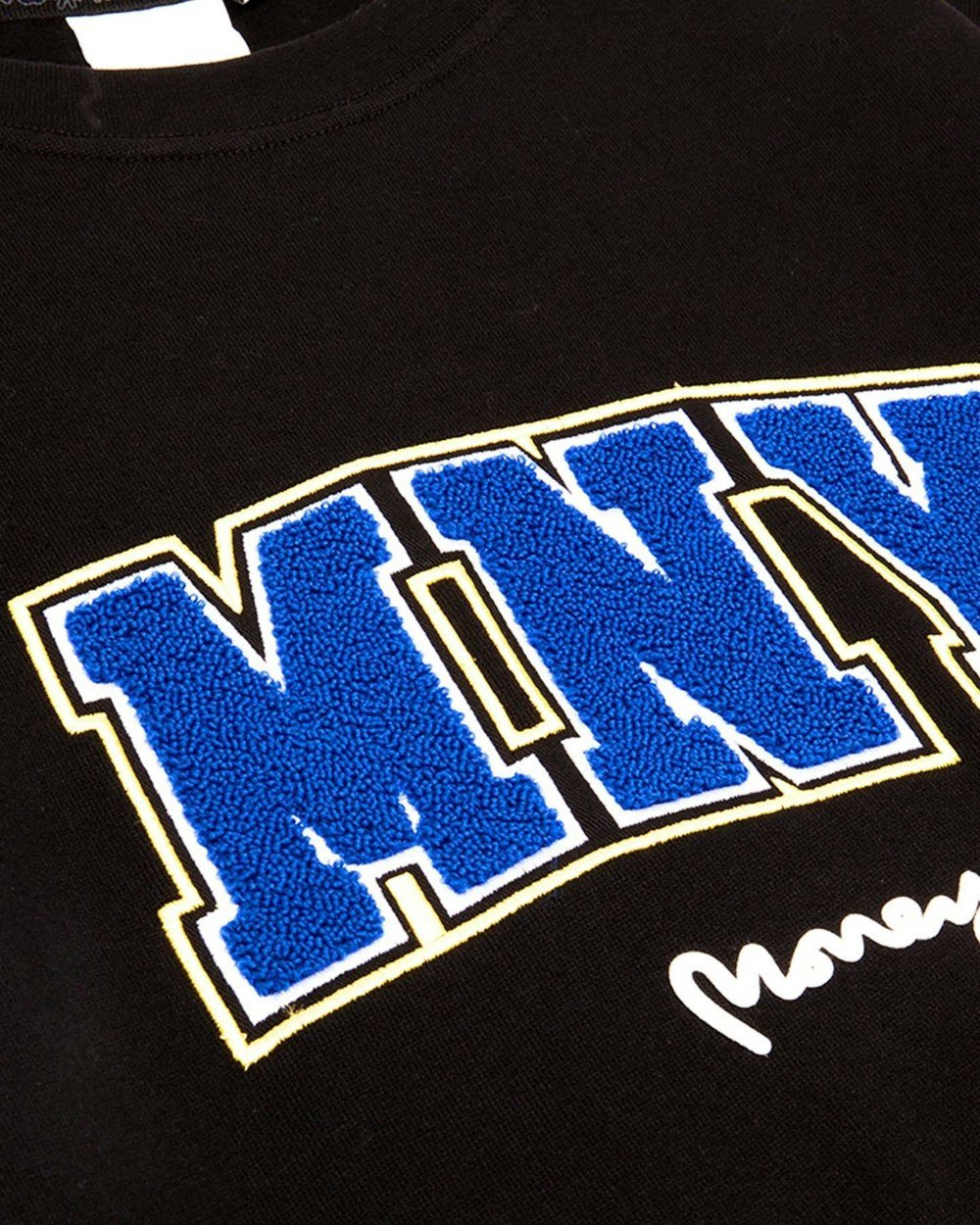 Money MNY Crew Sweat Black
