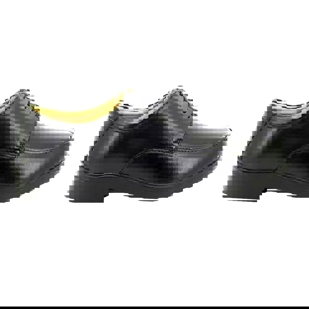Roamers Mens Extra Wide Fitting Lace Tie Shoes - Black