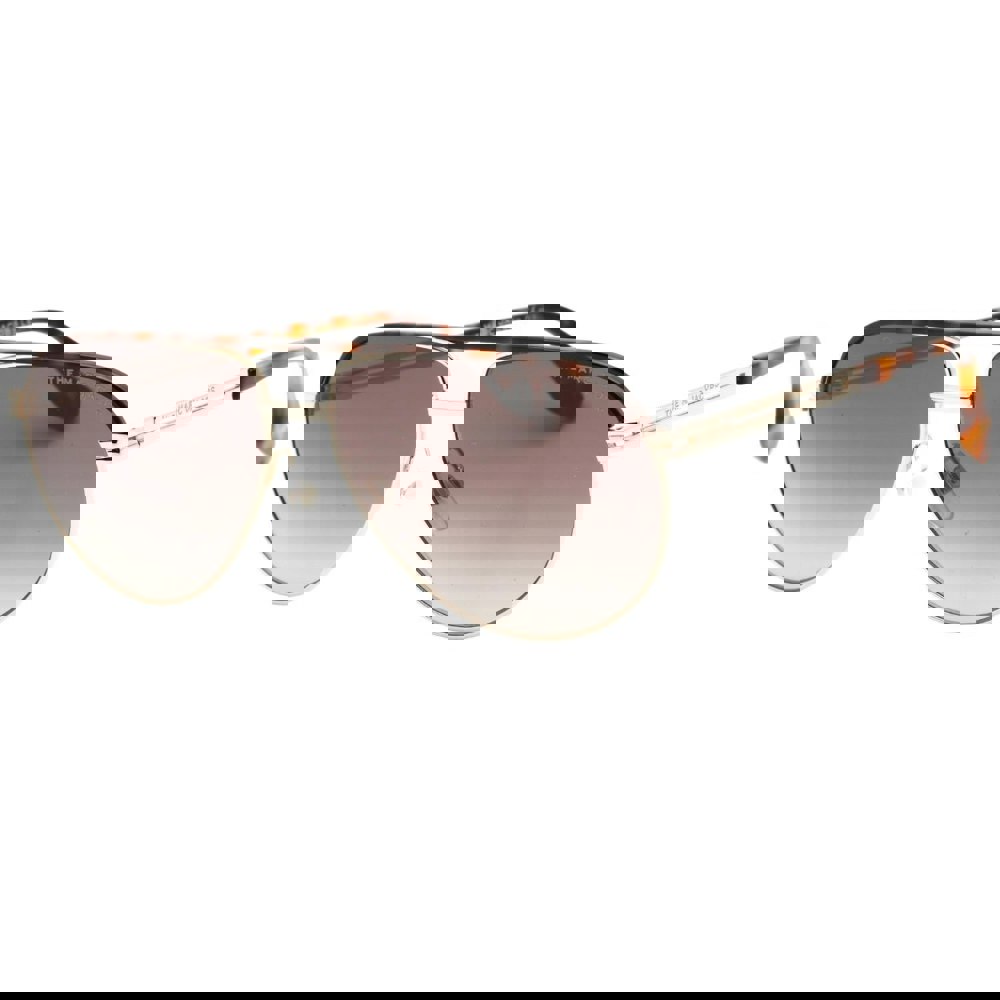 Marc Jacobs Aviator Brown SF Lensed Havana Gold Sunglasses