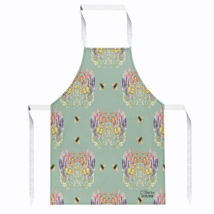 Claire Louise Sage Bloom Apron