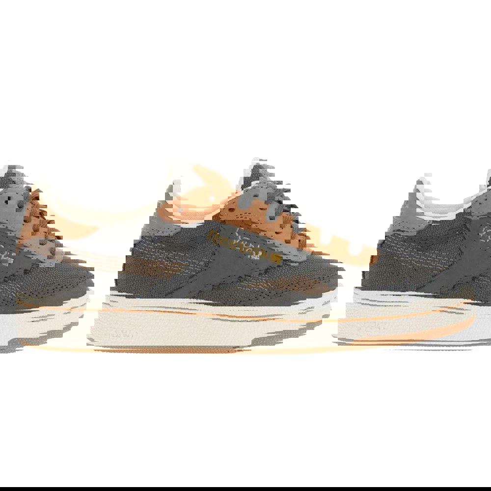 Reebok Mens Club C 85 Vintage Leather Trainers - Grey
