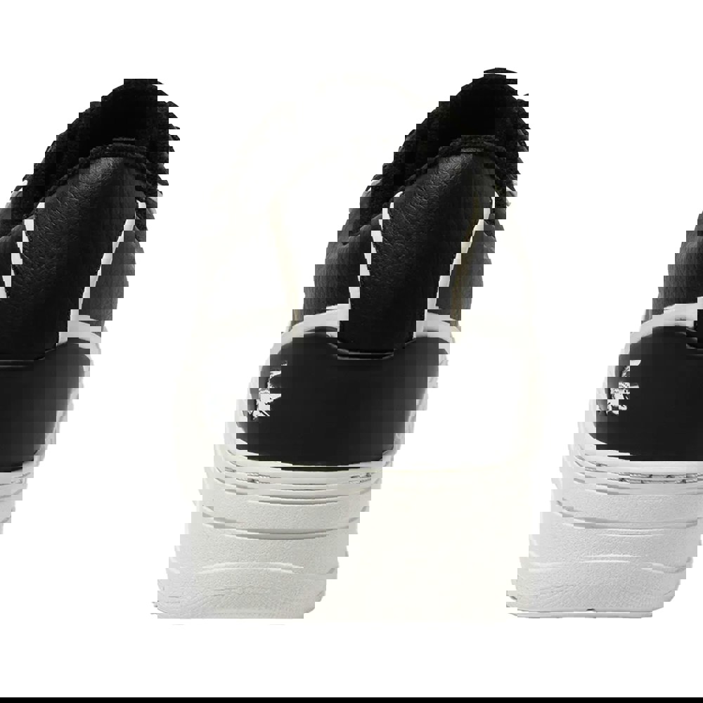 Lacoste L001 Leather Trainers - Black/White