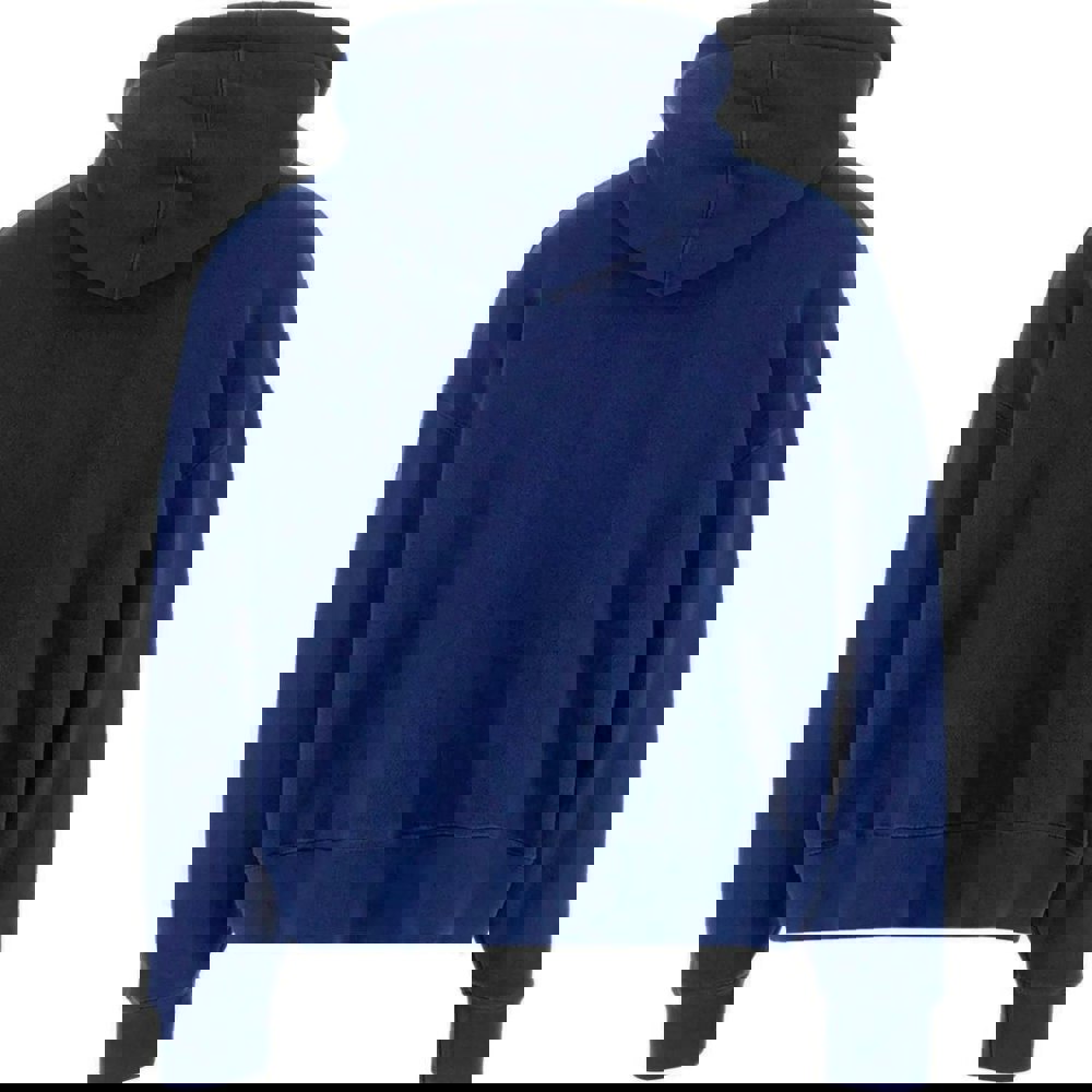Palm Angels Broken Palm Tree Hoodie - Blue
