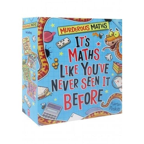 Murderous Maths 4 Book Set By Kjartan Poskitt Maths Like You Never - books 4 people