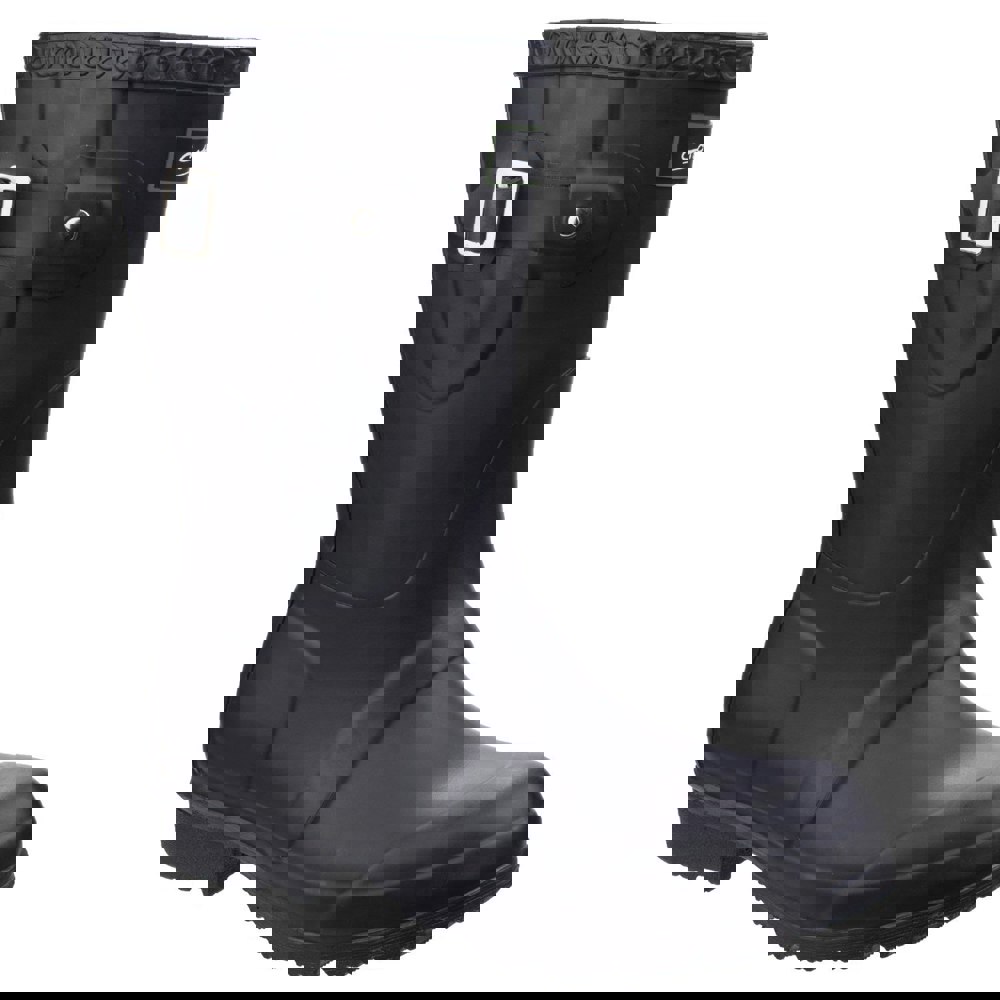 Cotswold Womens/Ladies Windsor Short Waterproof Pull On Wellington Boots - Black
