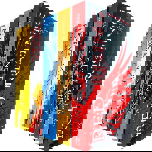 The Red Rising Series Collection 5 Books Set By Pierce Brown (Red Rising, Golden Son, Morning Star, Iron Gold, Dark Age)