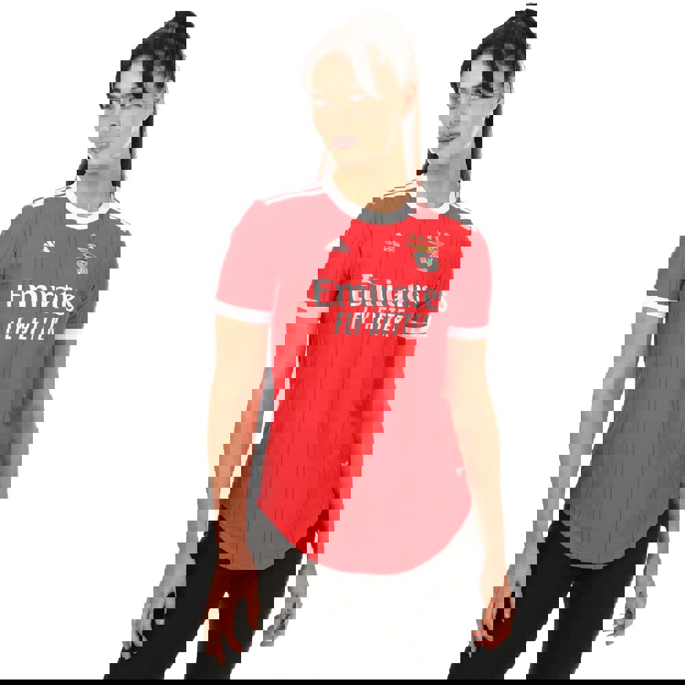 Adidas Womens/Ladies 2022/23 SL Benfica Home Jersey - Red