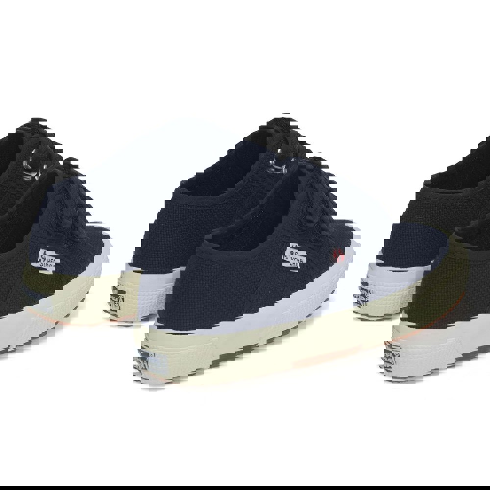 Superga Childrens 2750 Jstrap Trainers - Navy
