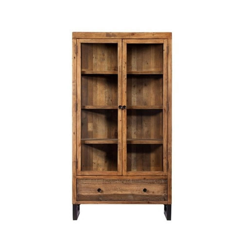 reclaimed display cabinet