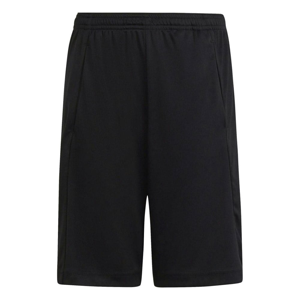 Adidas Boys Essentials Logo Shorts - Black/Pink