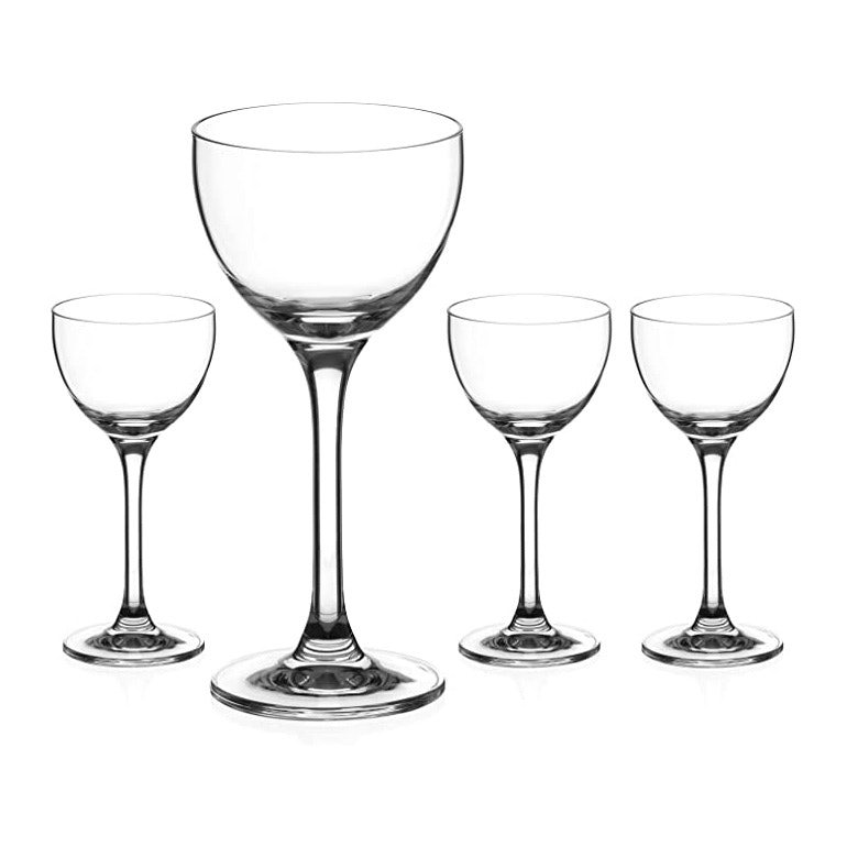 Diamante Auris Mini Cocktail Coupes - Set of 4