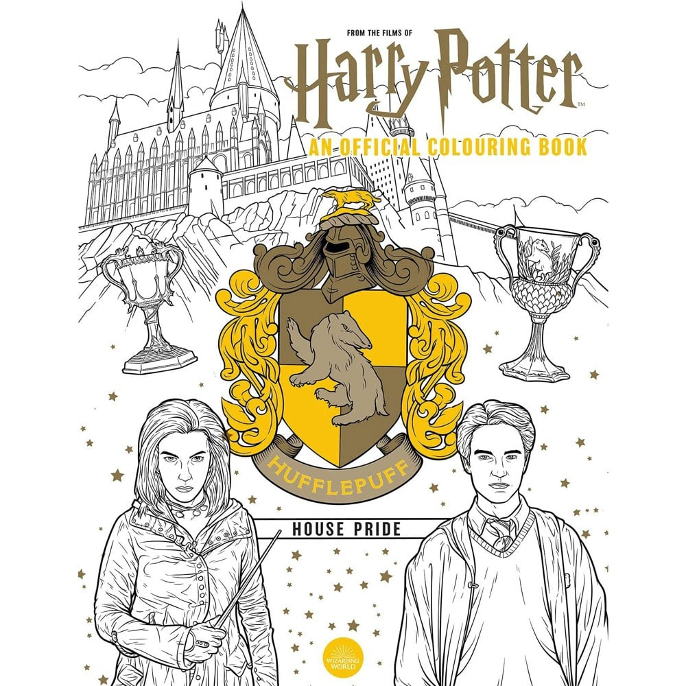 Batsford Harry Potter: Hufflepuff House Pride: The Official Colouring Book