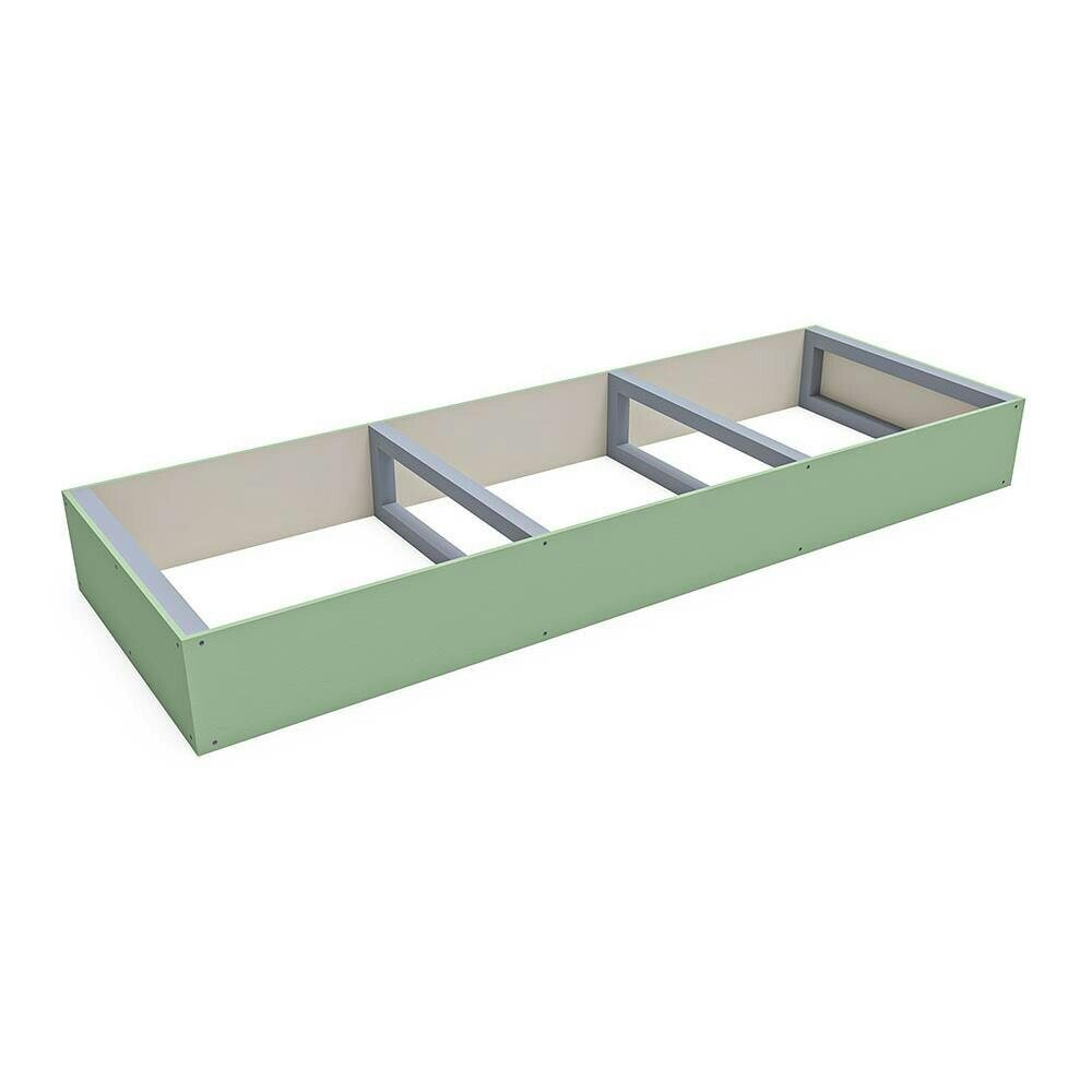 Dunster House Green Garden Bed Planter 1800mm x 600mm x 200mm