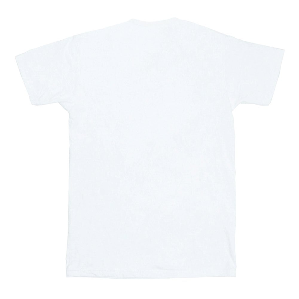 Disney Mens Boo Trick Or Treat Mickey Mouse Cotton T-Shirt - White