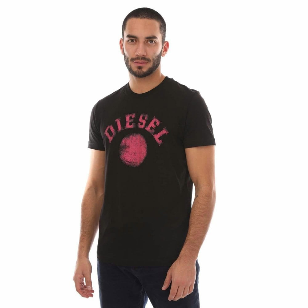 Diesel Mens T-Diegor 9-F T-Shirt - Black