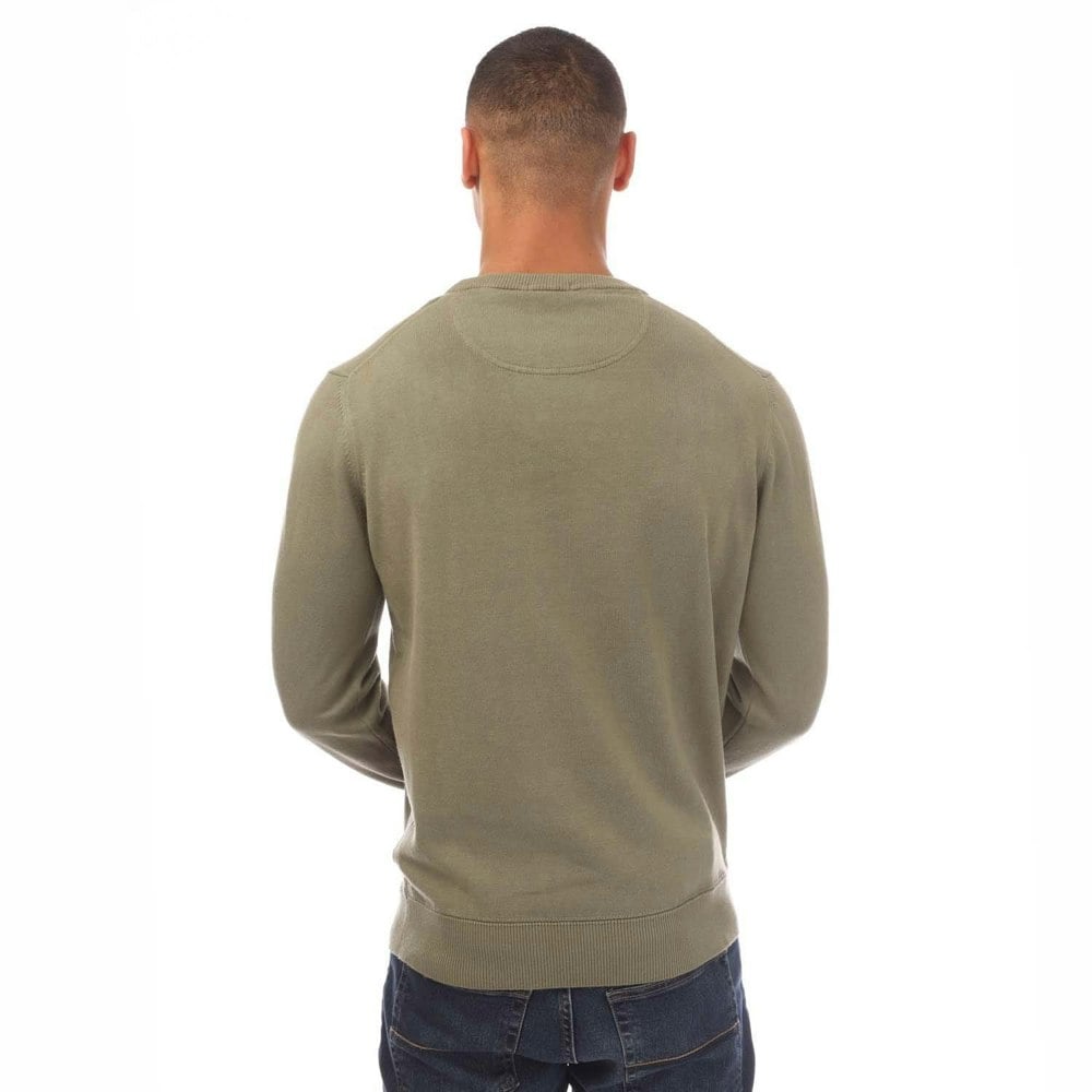 Timberland Mens Williams River Kennebec Cotton Sweatshirt - Khaki Green