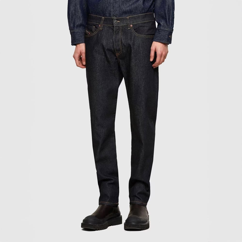 Diesel D-Fining C Regular Fit Denim Jeans - Black