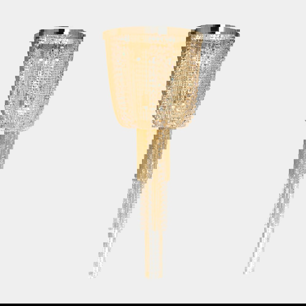 Castro Lighting Luxo Wall Lamp With Swarovski Crystals