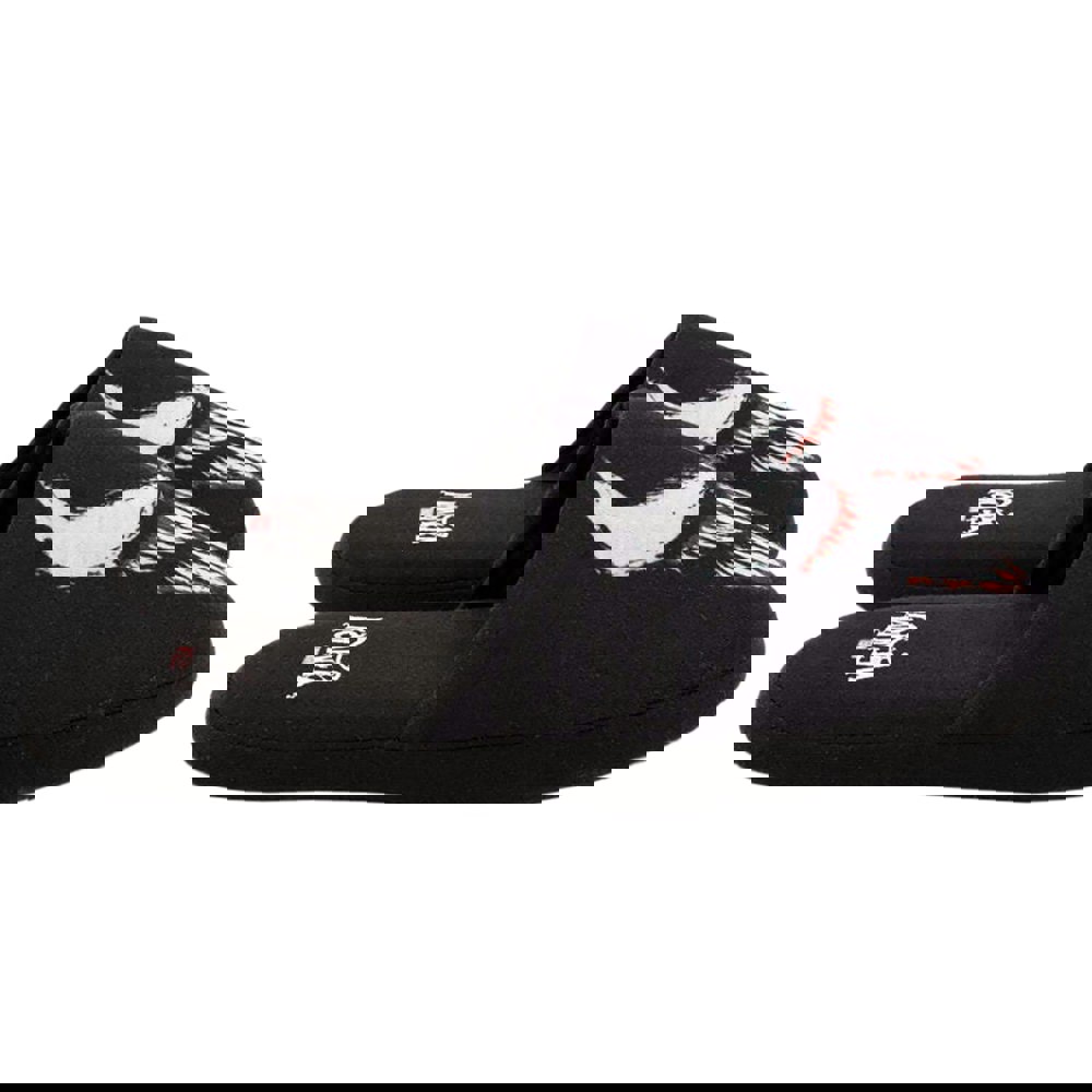 Marvel Mens Venom Slippers - Black