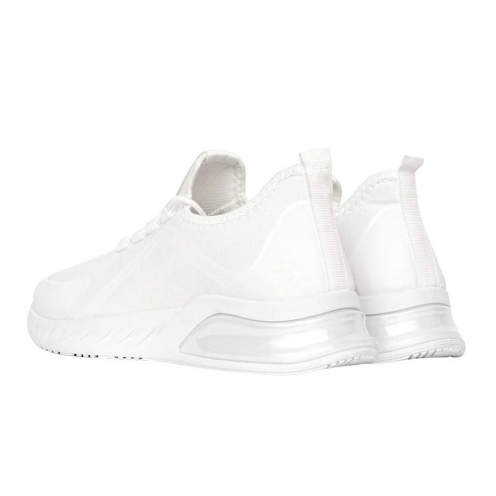 Crosshatch Mens Clarington Trainers - White/Red