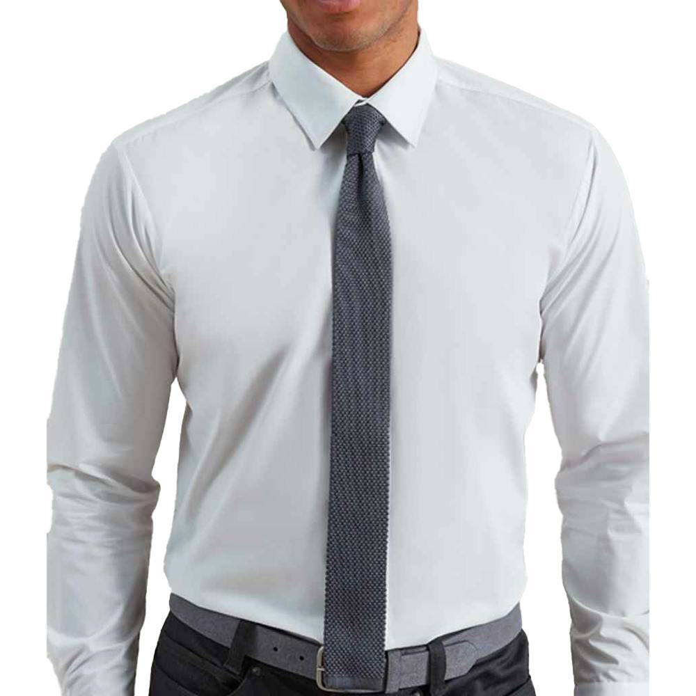 Premier Unisex Adult Slim Knitted Tie - Steel