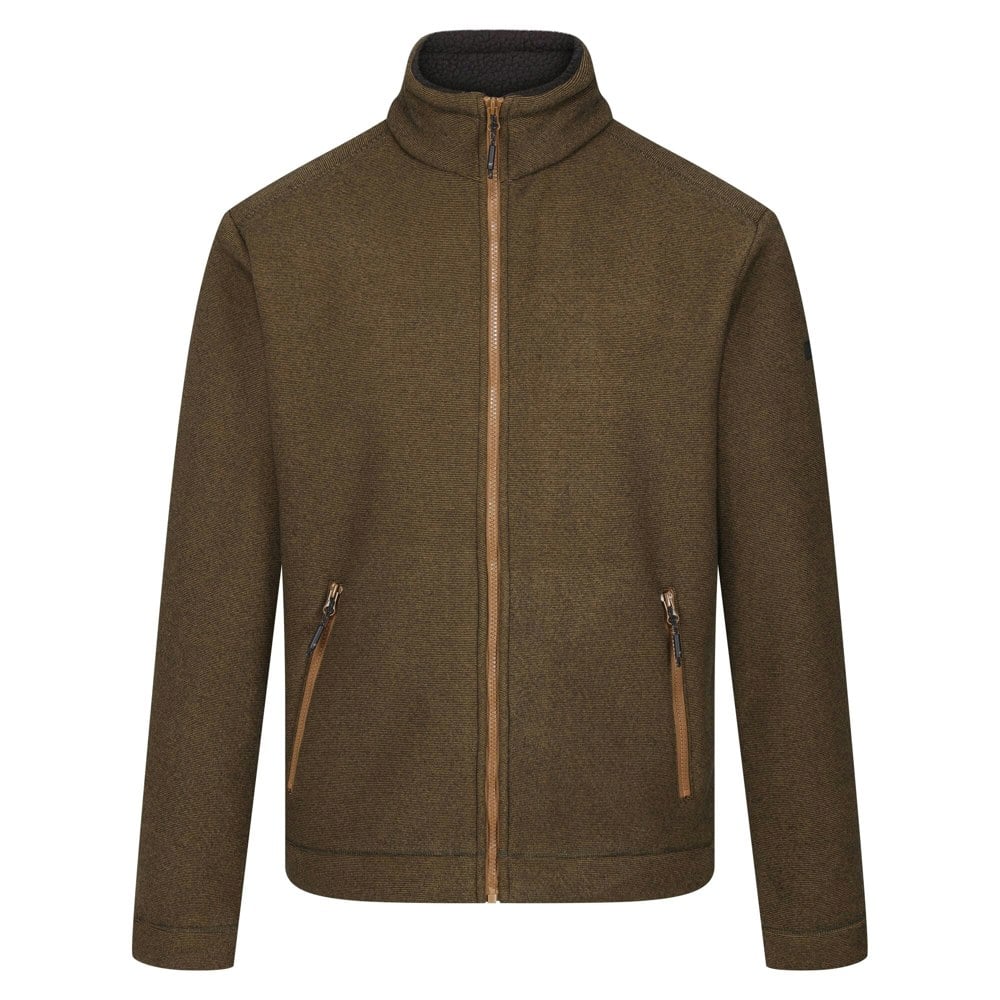 Regatta Mens Garrian II Full Zip Fleece Jacket - Umber