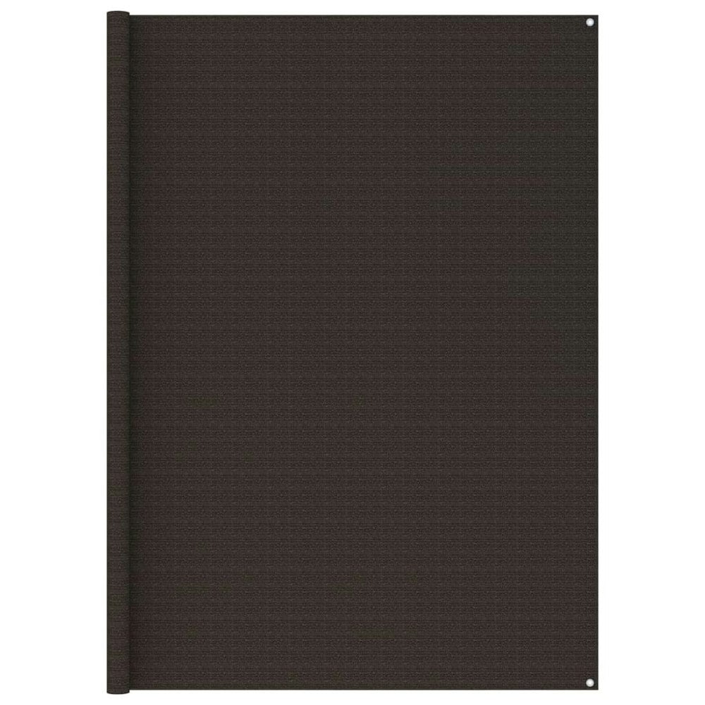 Berkfield Tent Carpet 400x800 cm Brown HDPE