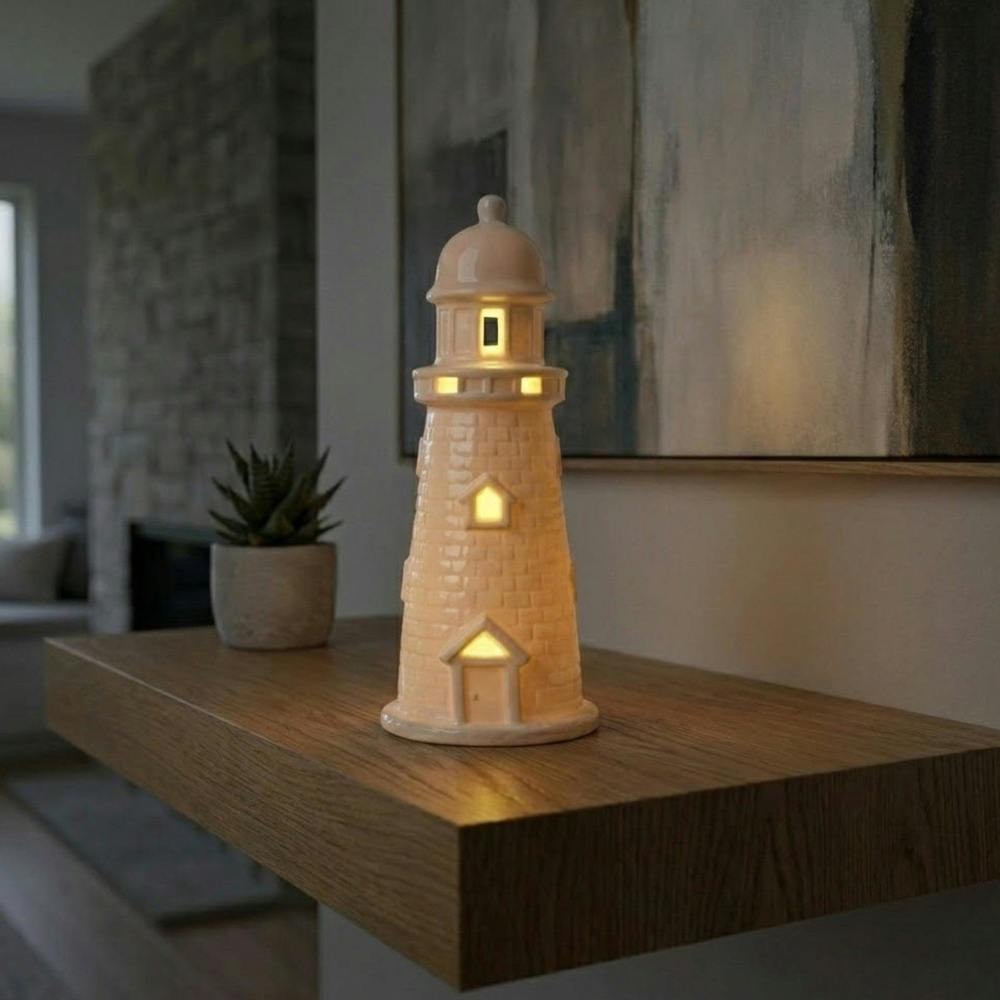 Garden Greatness Light Up Lighthouse Ornament