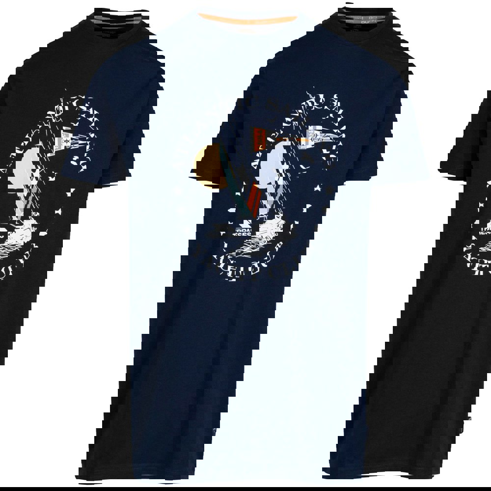 Trespass Mens Cedarf Printed T-Shirt - Navy