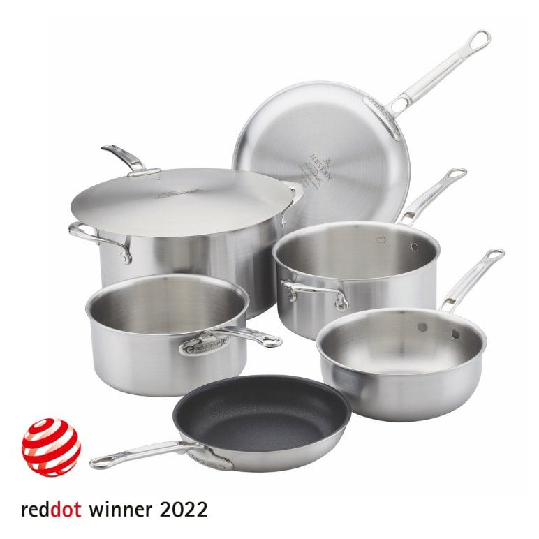 Hestan Thomas Keller Insignia Induction Stainless Steel Pan Set: 7 Piece