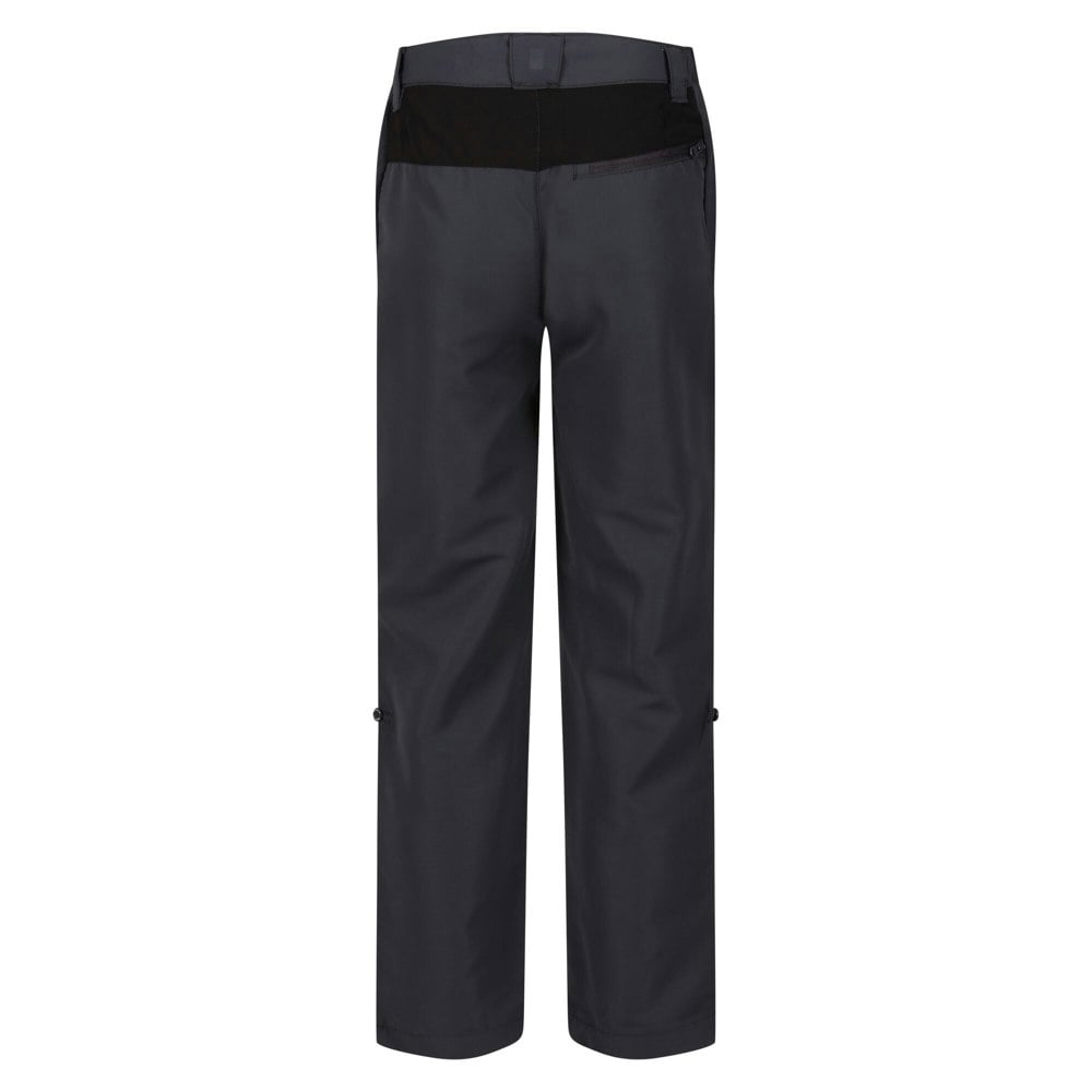 Regatta Childrens/Kids Sorcer VI Hiking Trousers - Seal Grey/Black
