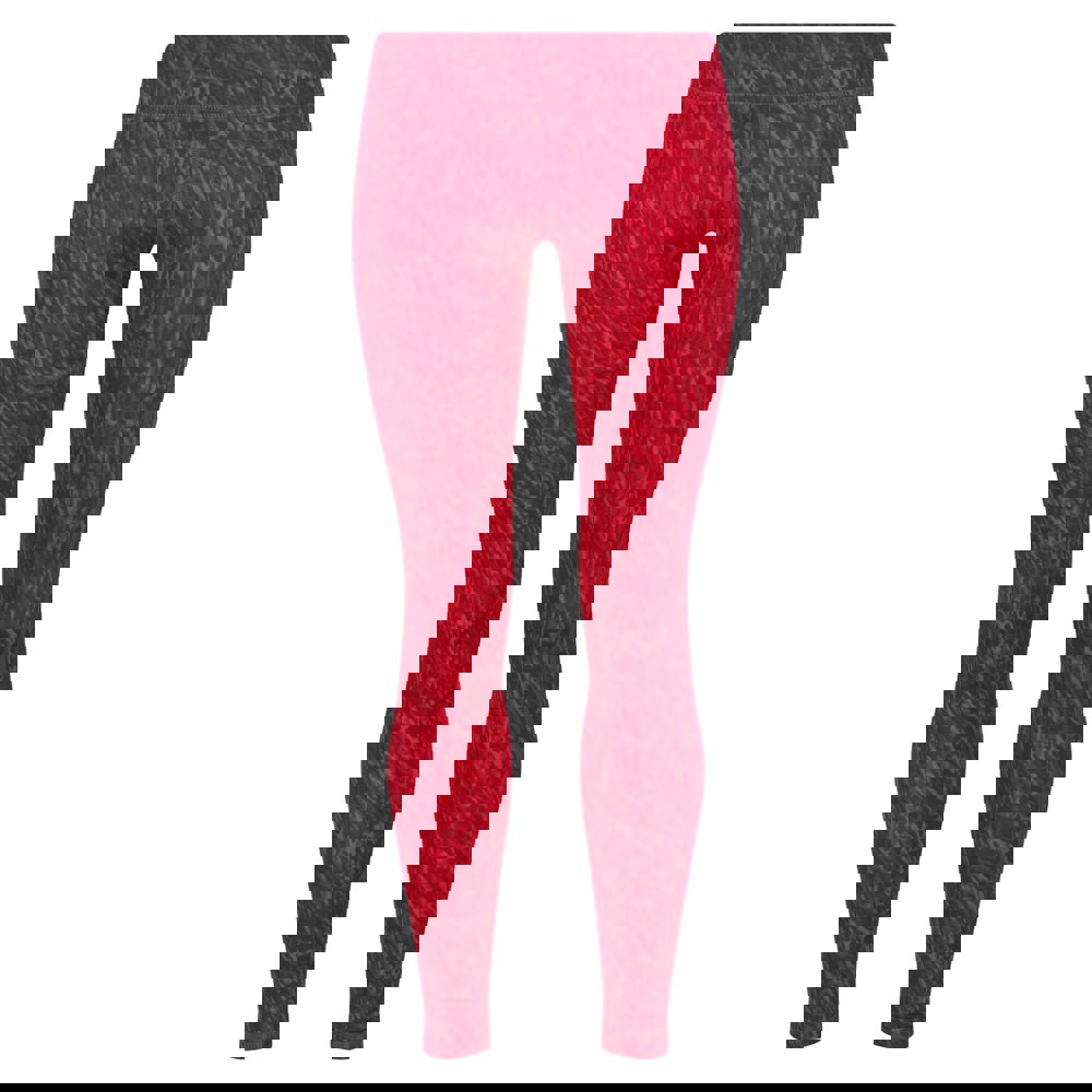 Regatta Childrens/Kids Atkin II Abstract Leggings - Pink Potion