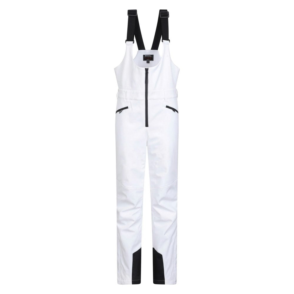 Mountain Warehouse Women's RECCO Bibbed Ski Trousers - White