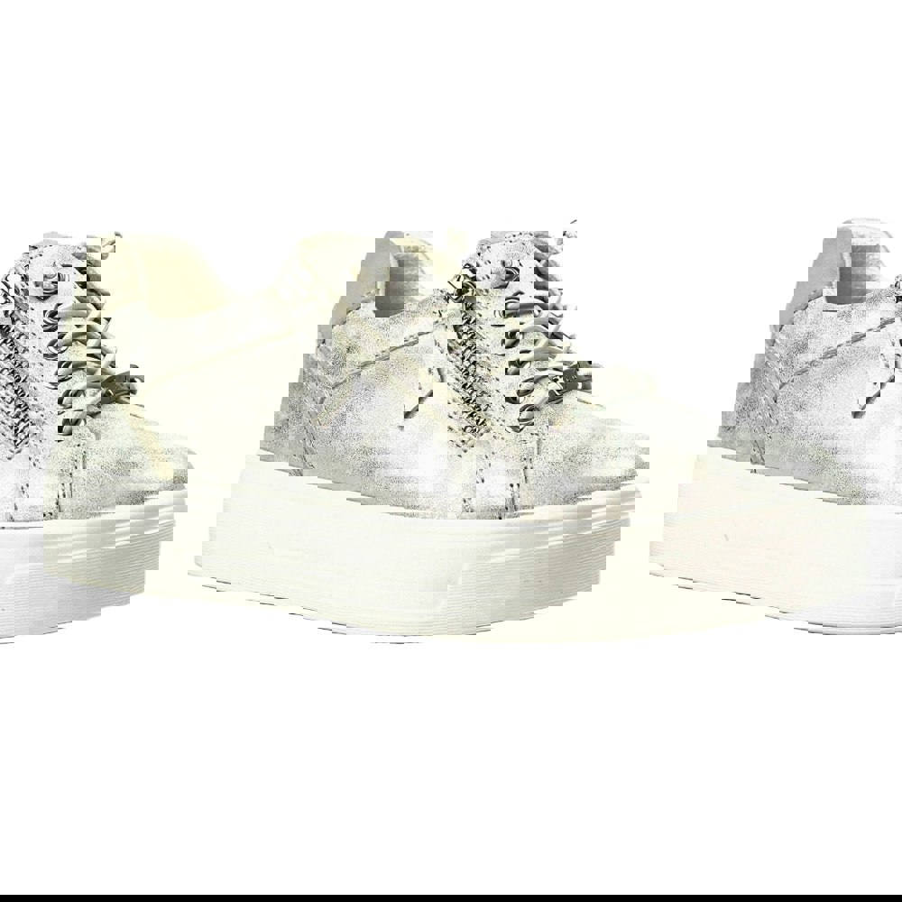 Lunar Womens Albania Trainers - Silver