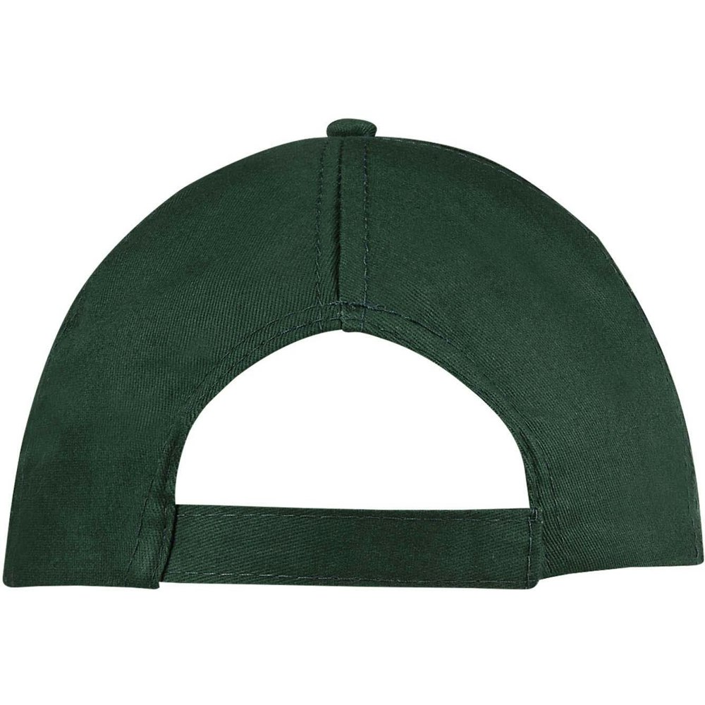 SOLS Unisex Buzz 5 Panel Baseball Cap - Forest Green