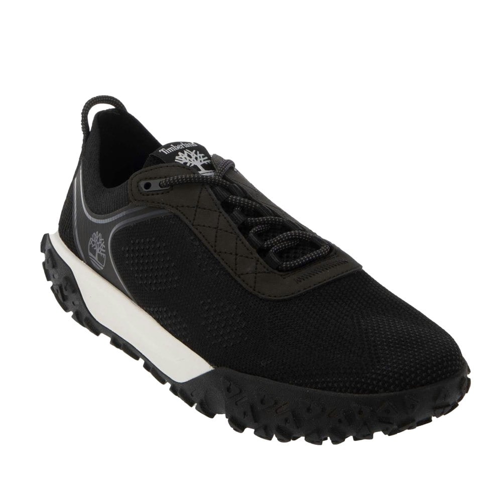 Timberland Mens Motion 6 Leather GreenStride Trainers - Black/White