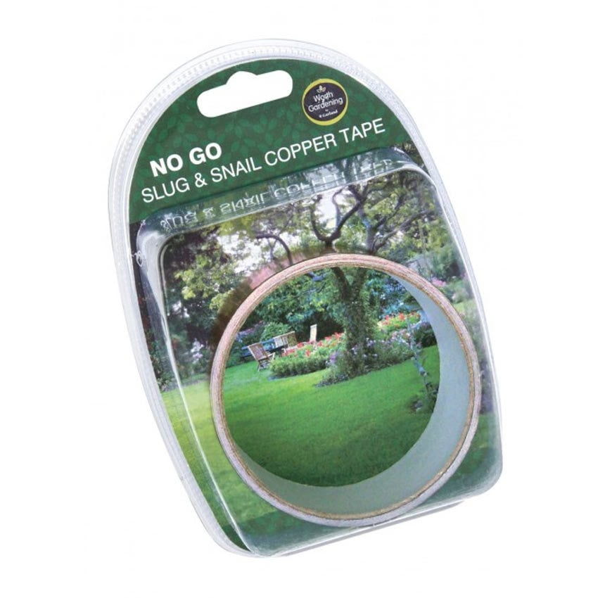 No Go Slug & Snail Copper Tape – 4m Chemical Free Garden Pest Control