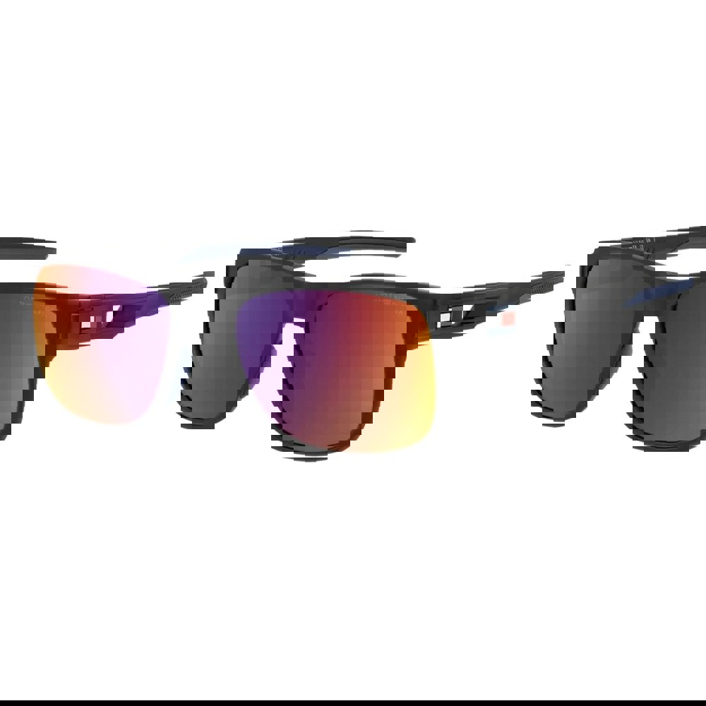 Tommy Hilfiger Purple Lens Black Sunglasses