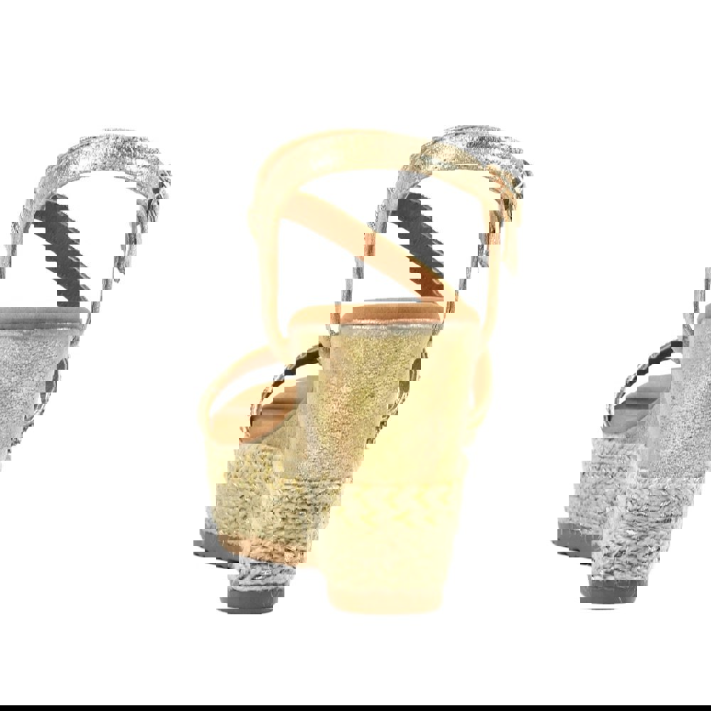 Lunar Womens/Ladies Fern Sandals - Gold