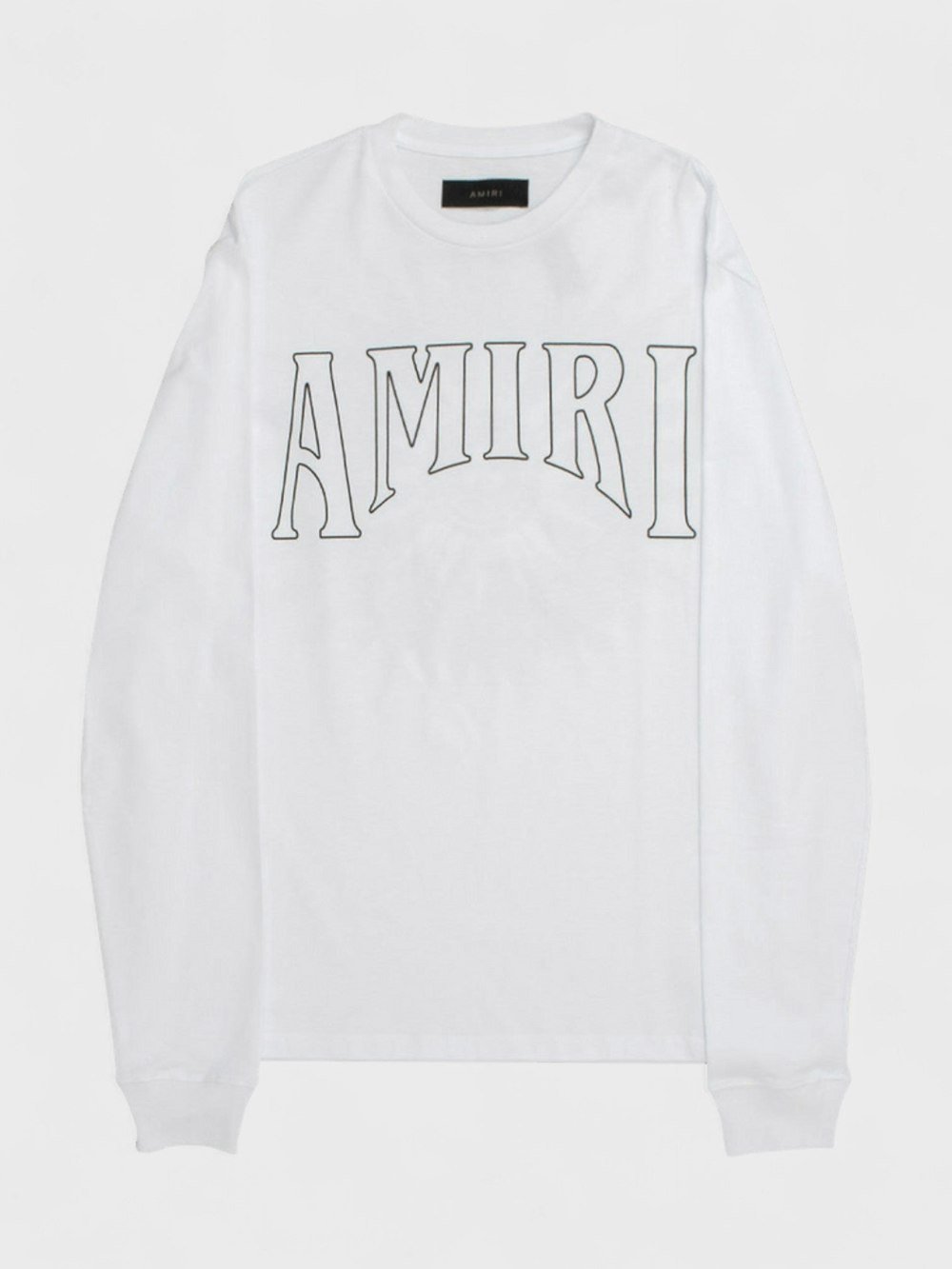 Amiri Sun Long Sleeve Tee White - Supplied FashionAmiri