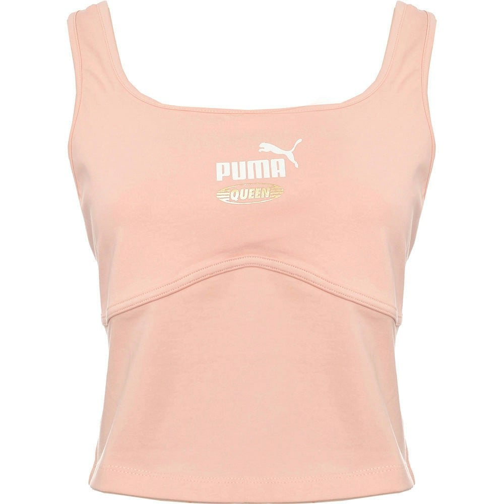 Puma Women's Pastel Pink Queen Plus Structured Bralette